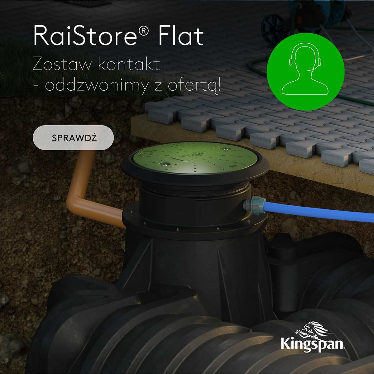 Zbiornik retencyjny do ogrodu 5000 L – płytki montaż, wysoka jakość