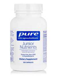 Дитячі мультивітаміни Pure Encapsulation, Junior Nutrients, 120 капсул