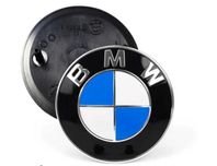 Znaczek emblemat klapa pokrywa tył BMW 74 mm