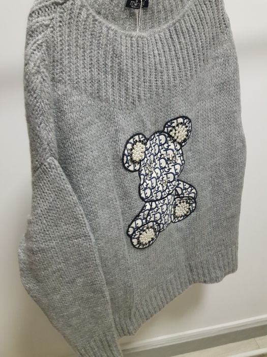 Minouu sweter z misiem rozmiar uniwersalny