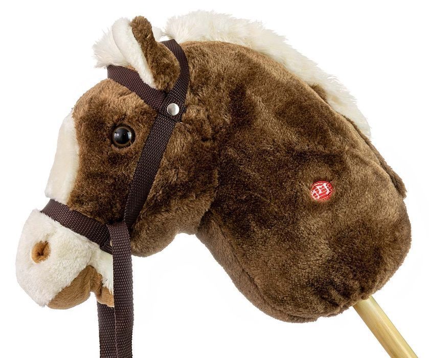 Hobby Horse Koń na Kiju Dark Brown Milly Mally
