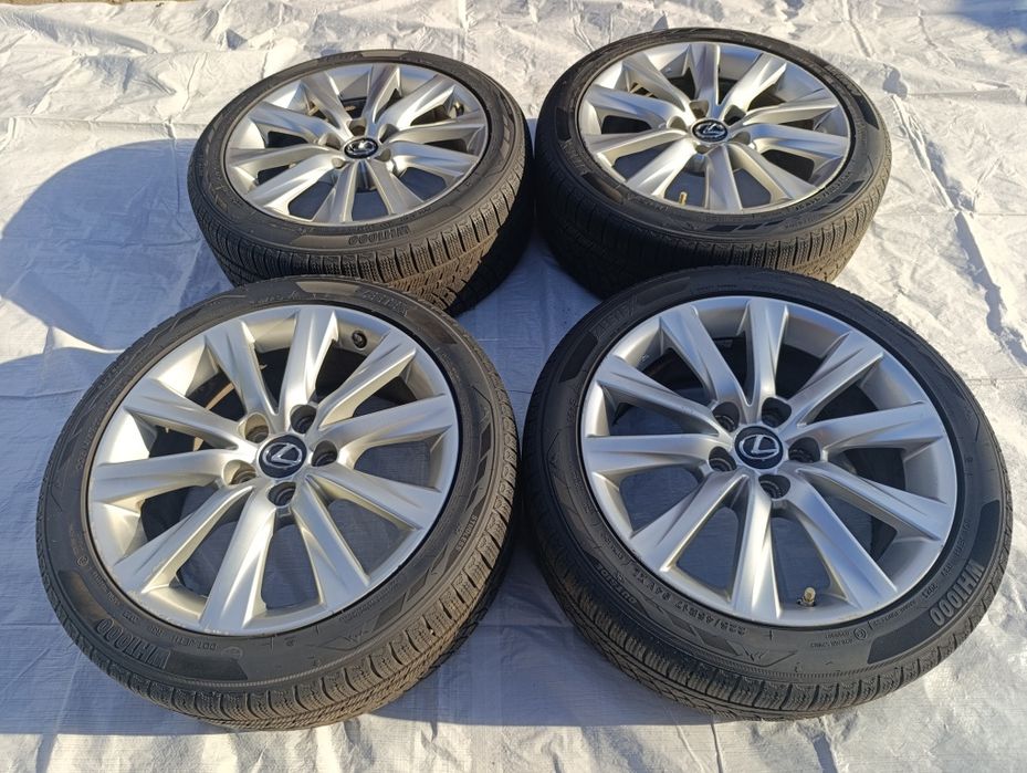 Koła felgi Aluminiowe 17 cali Lexus IS II III + Opony zimowe Oryginał