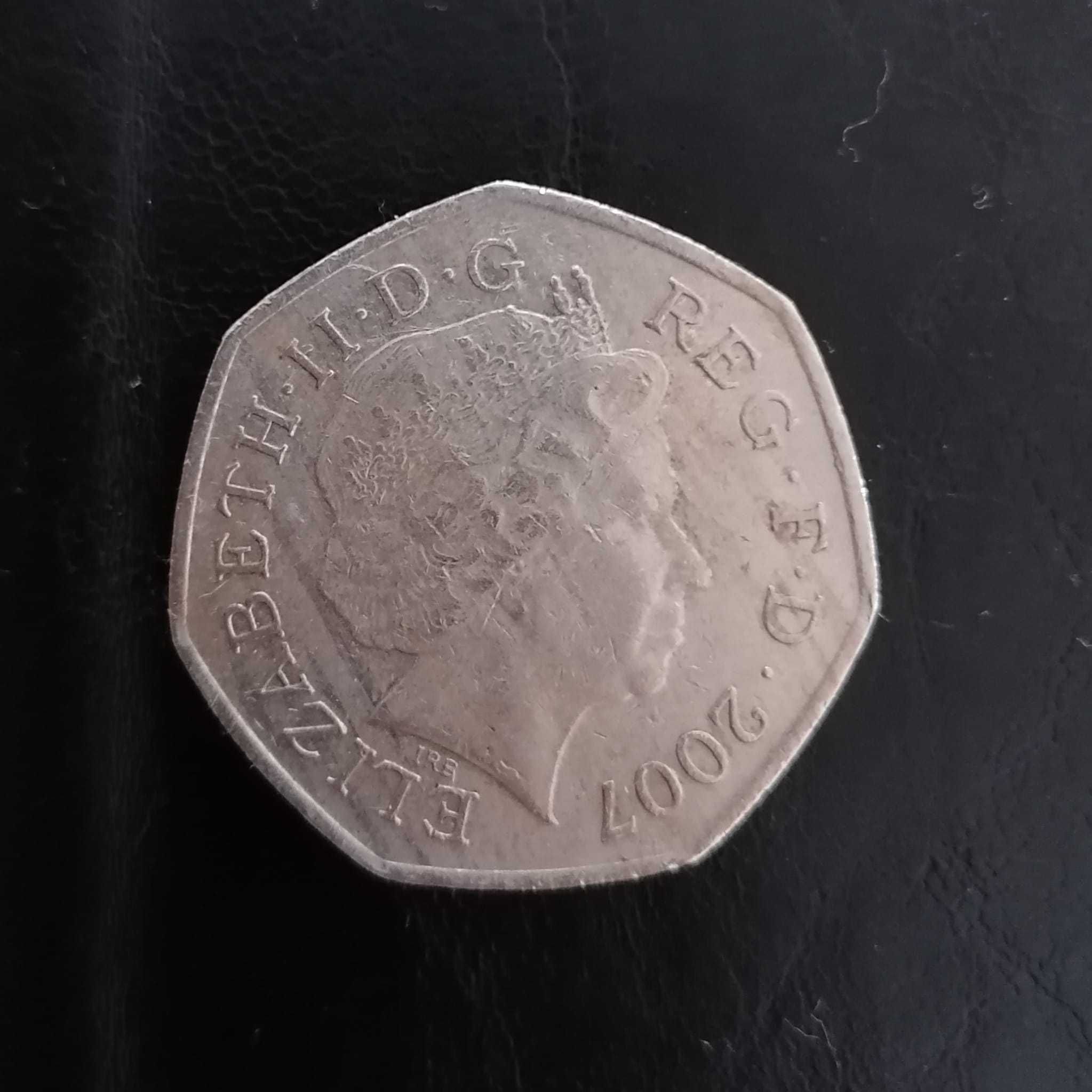 50 pence 2007 - 100 lat ruchu skautowskiego / 50 pensów