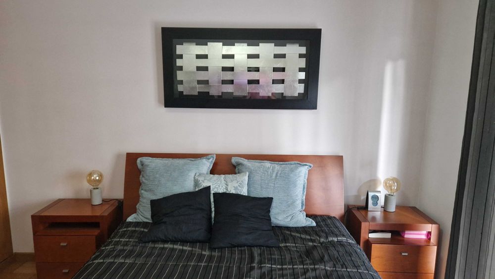 Móveis quarto casal em cerejeira