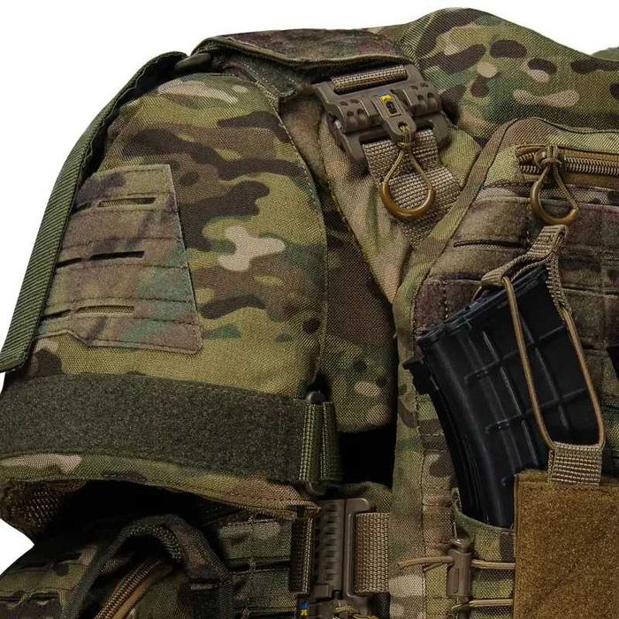 Балістичний захист шиї та плечей Neck Protection 1 класу. Мультикам.