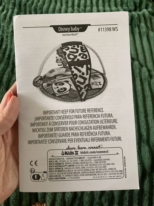 Розвиваючий коврик Baby Einstein