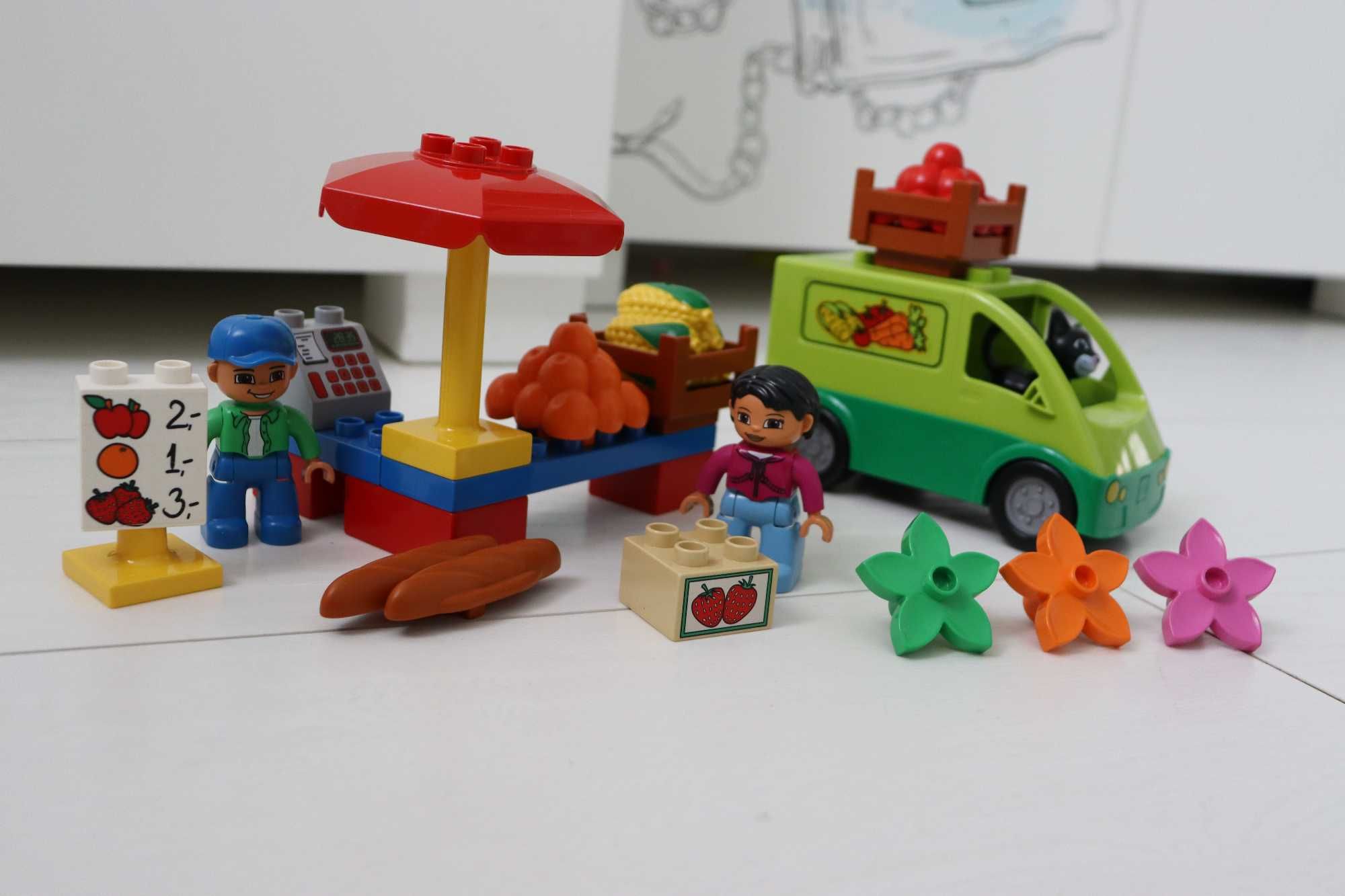 klocki LEGO DUPLO 5683 Warzywniak zestaw kompletny stan BDB
