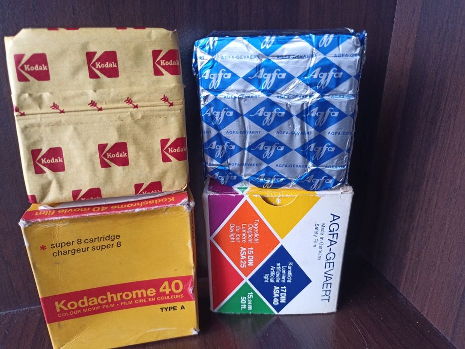 Cassetes filme super 8