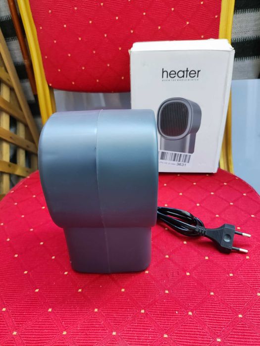 Grzejnik Elektryczny Termowentylator Farelka Przenośny Cichy ogrzewacz