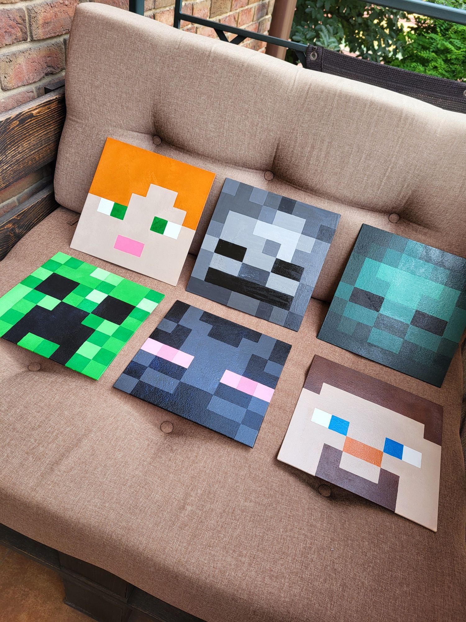Minecraft - obraz Steve