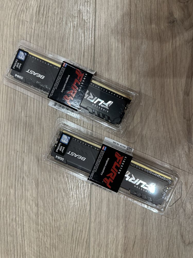 Оперативна пам'ять Kingston Fury Beast DDR4 3200Mhz