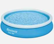 Basen ogrodowy 305x76 Bestway rozporowy + pompa