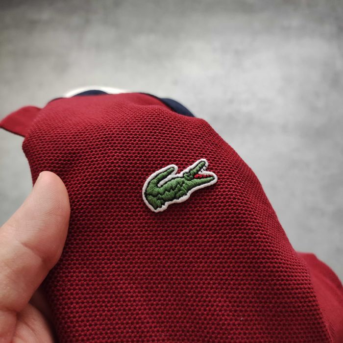 MĘSKA Koszulka Bluzka Grubsza Elegancka PREMIUM Lacoste France Polo