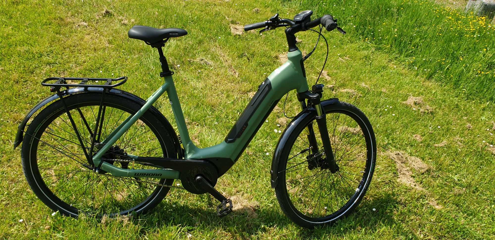 Rower trekkingowy elektryczny Winora Tria N8f cube reaction hybrid
