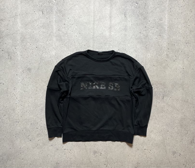 Мужская Кофта Свитшот Nike SB Tech Fleece С Большим Лого Swoosh L-XL