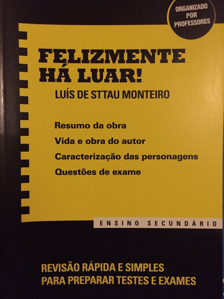 Vários livro secundário.