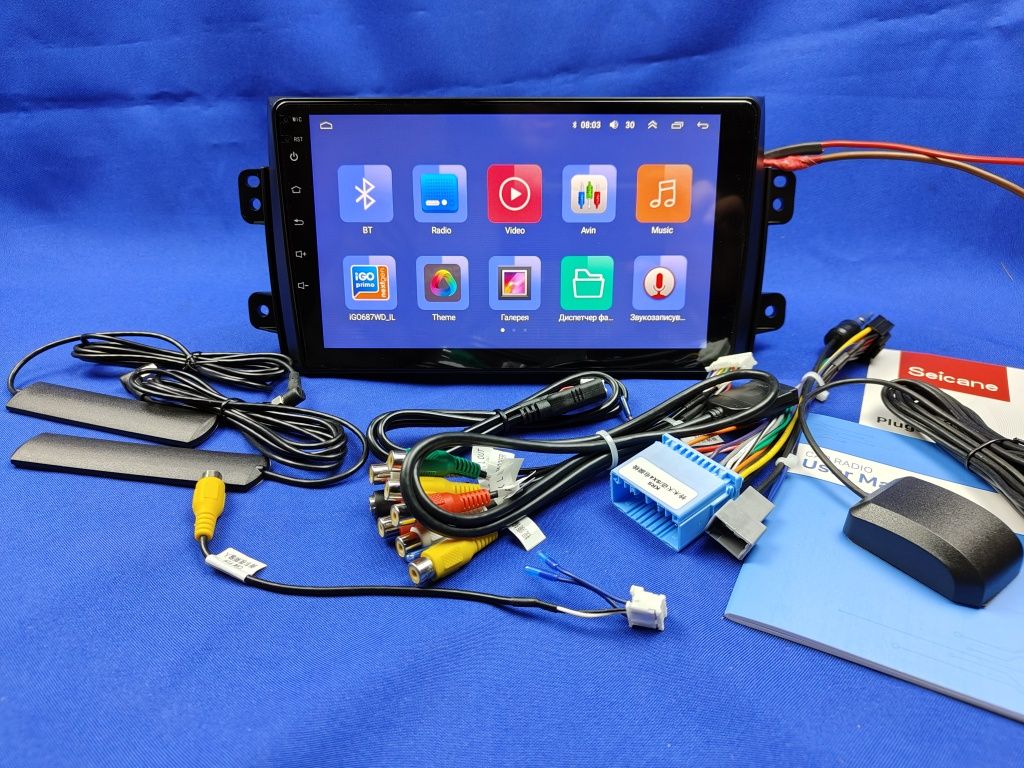 Автомагнітола Android Suzuki SX-4/ Fiat Sedici (05-14р)