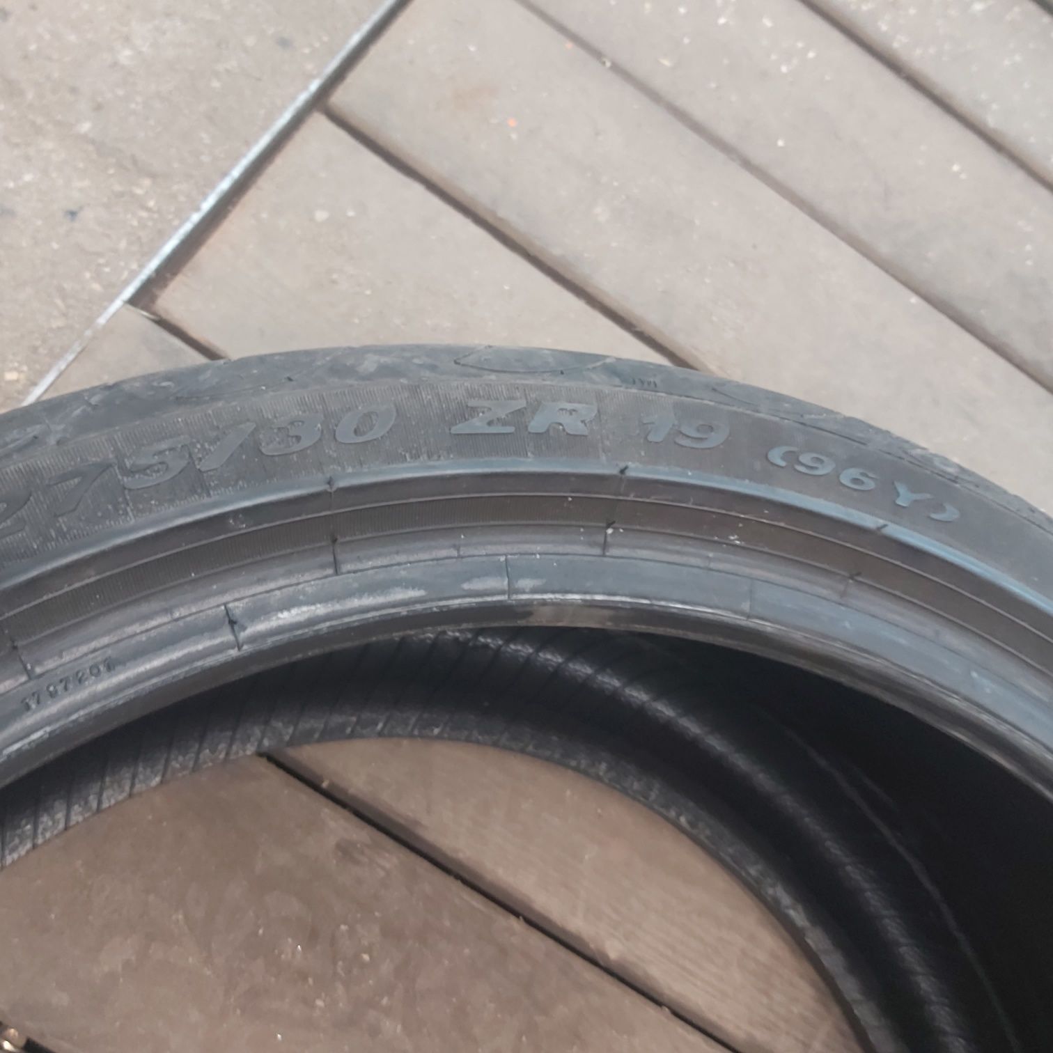 Opona Pirelli pzero nero 275 30/19  2020r. 8mm