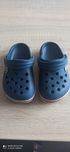Crocsy granatowe piankowe buciki 24