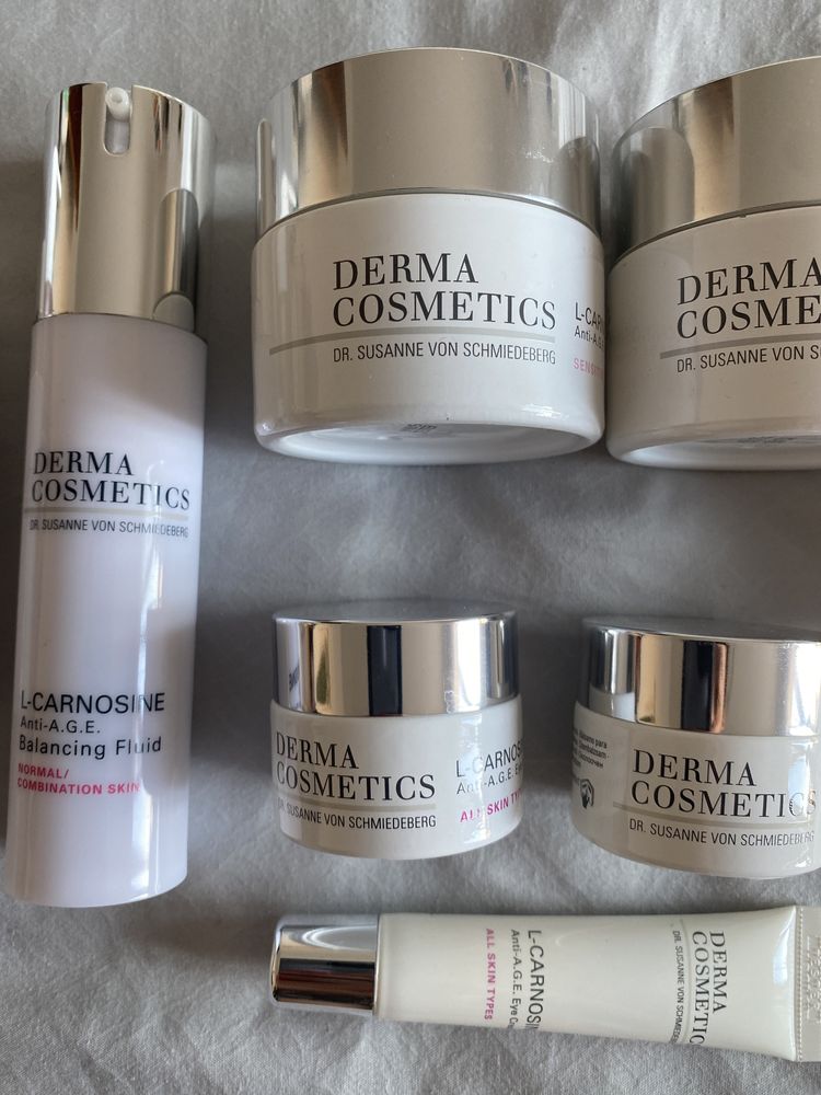 Linha de rosto completa de Derma Cosmetics