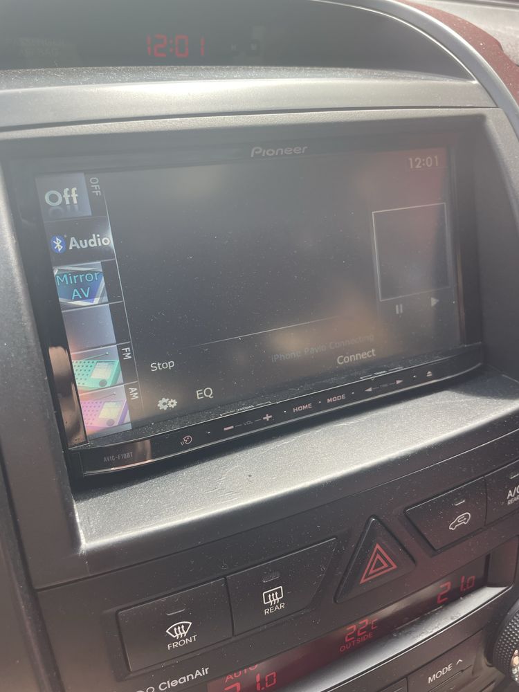 Автомагнітола Pioneer AVIC-F10BT | 2DIN GPS, Bluetooth, USB, CD, iPod