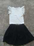 Komplet dziewczęcy reserved/h&m roz.134