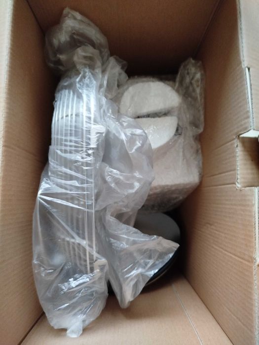 Wentylator wiatrak biurkowy 30 cm 35W chrom