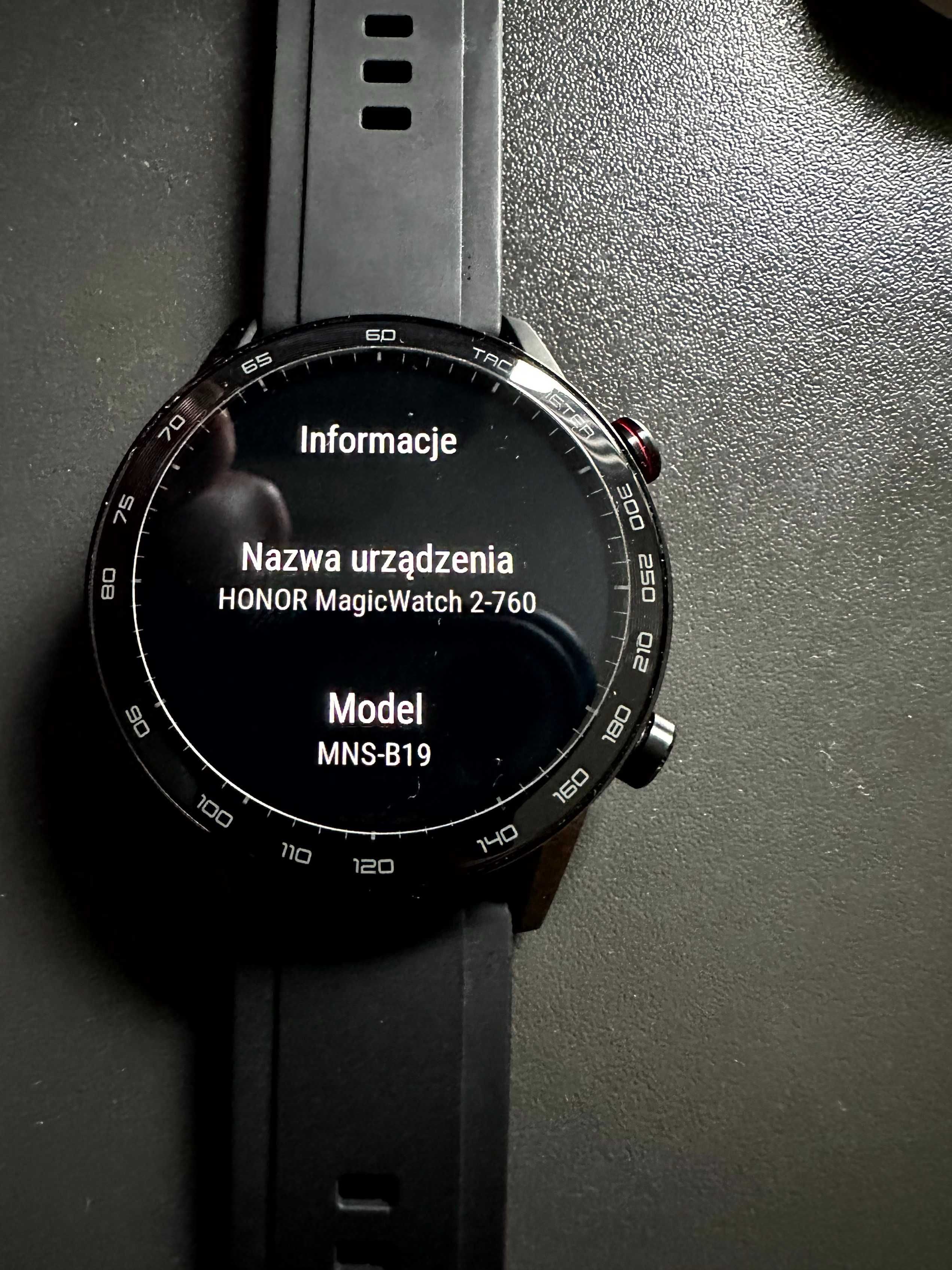 Smartwatch HONOR MagicWatch 2 46mm Charcoal Black