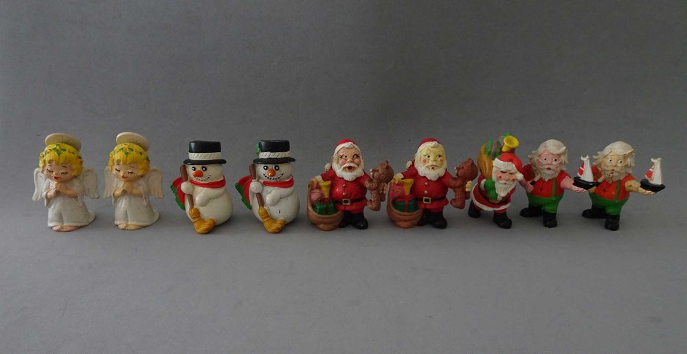 PVC diversos coleção Natal