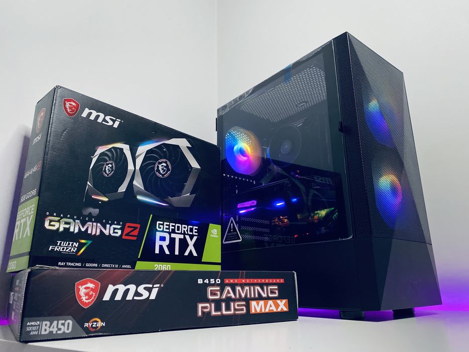 Komputer Ryzen 5 3600/RTX 2060/16GB RAM/m.2 500GB