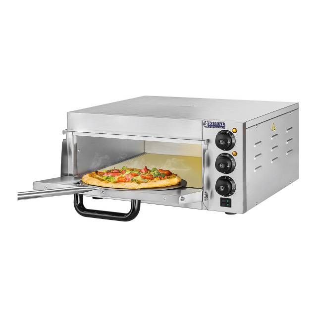 Piec do pizzy jednokomorowy RCPO-2000-1PE 2000W z timerem 120min