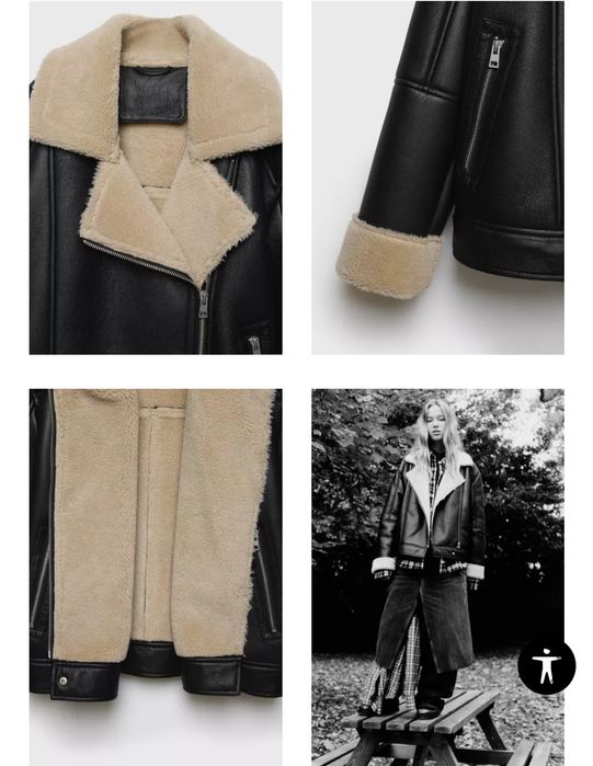 Куртка авіатор Зара хс-с або підліткова