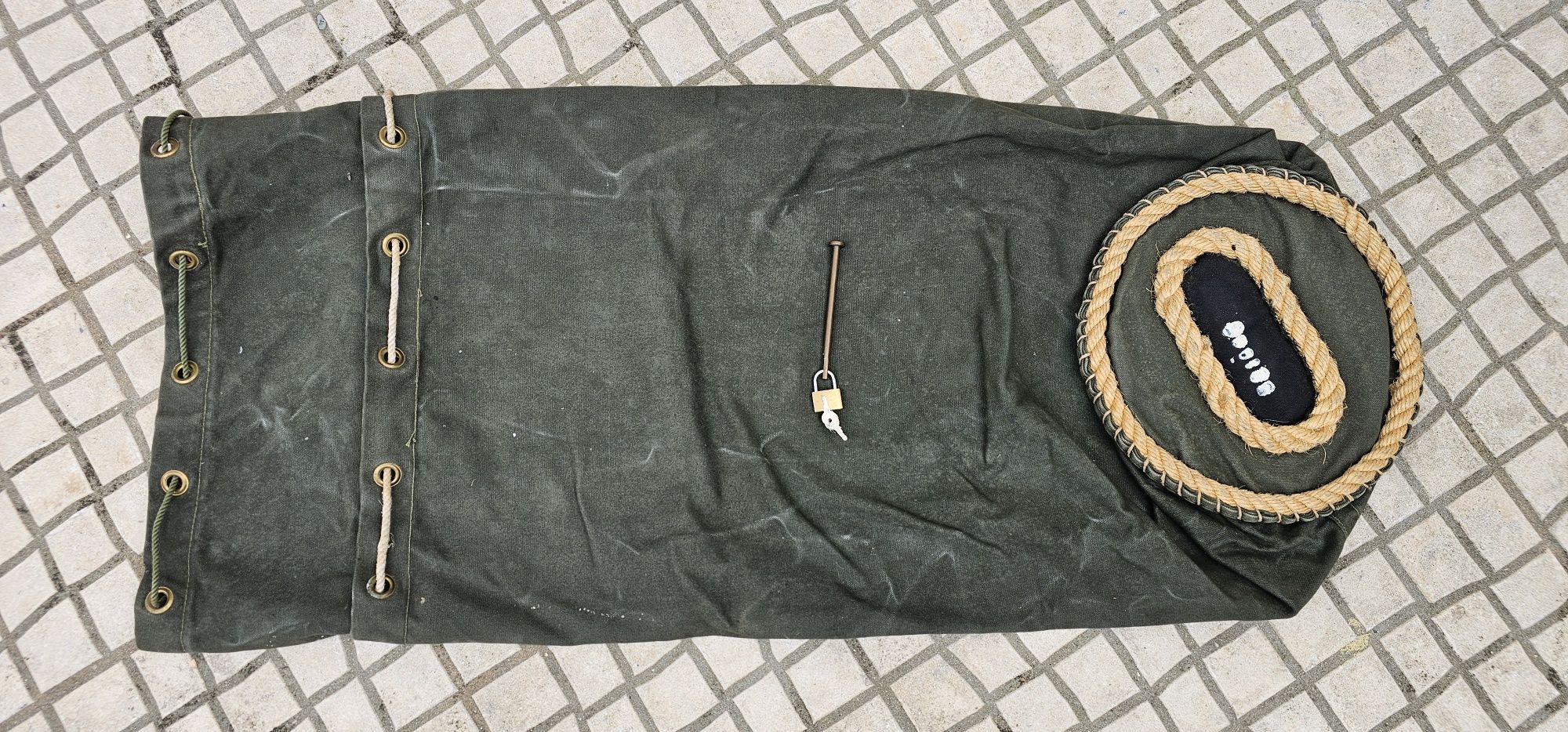 Sacos Chouriço Militares com fecho e cadeado