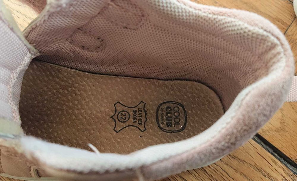 Buty trzewiki kozaki COOL CLUB dla dziewczynki rozmiar 22