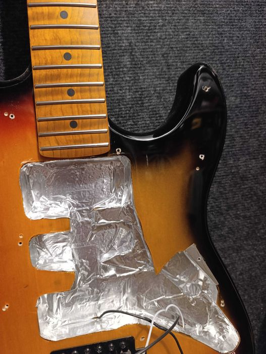 gitara elektryczna stratokaster Leszczyński guitars