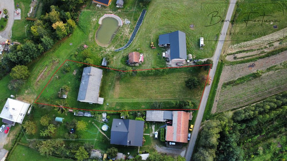 Do sprzedaży budynek mieszkalno-gospodarczy pow. 250 m2 Glinik Polski