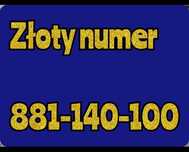 Fajny złoty numer 881 / 140 / 100