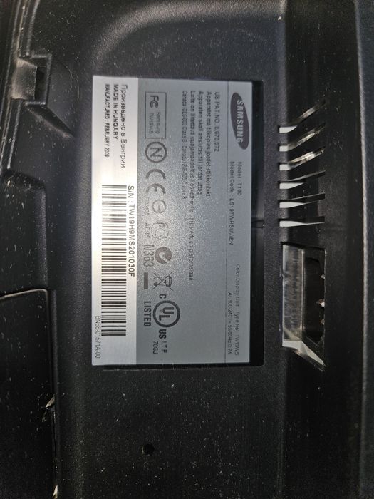 Monitor samsung t190 19"