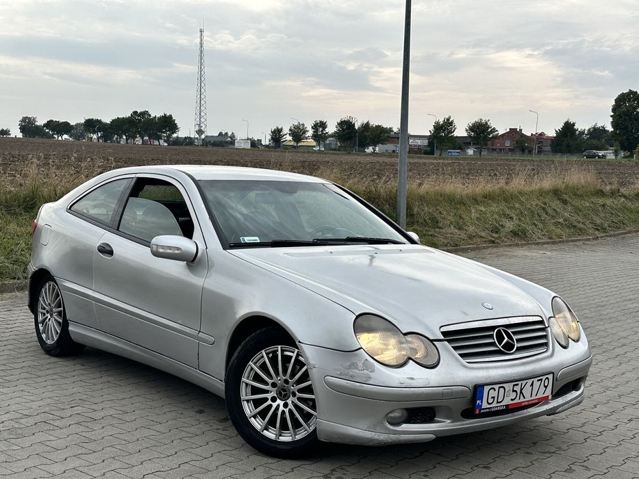 ‘04 Mercedes-Benz w203 Coupe 2.2 143KM OC/PT 6-biegów