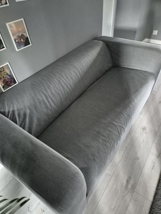 Sofa 2 osobowa KLIPPAN IKEA + pokrycie stan b.dobry