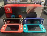 Консоль Nintendo Switch Lite Turquoise 128 gb + Игры
