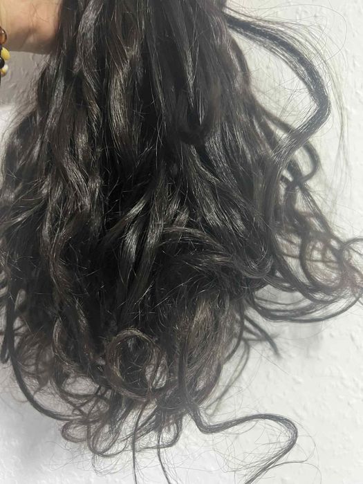 Włosy naturalne dziewicze