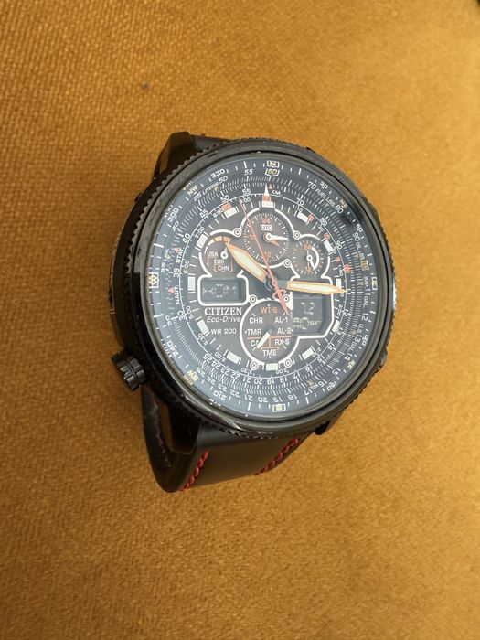 Zegarek Citizen Navihawk, Eco Drive, Radio Controlled