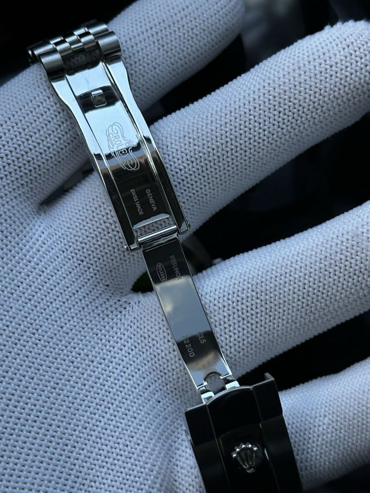 Механические часы Rolex Datejust Silver-Black с автоподзаводом.
