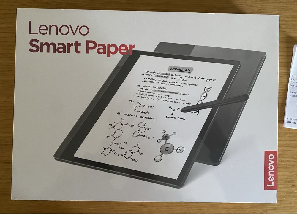 Lenovo Smart Paper - NOVO COM GARANTIA