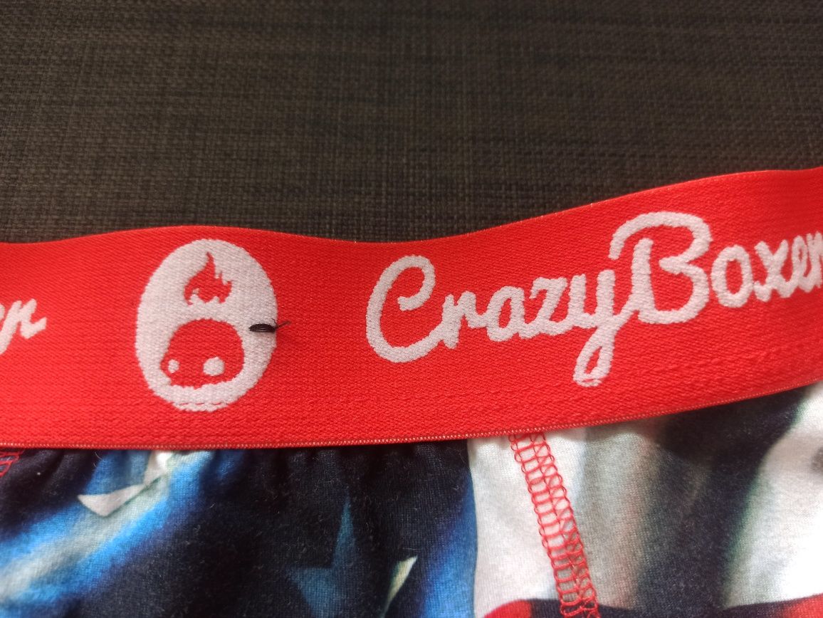 Bokserki Crazy Boxers Flaga USA