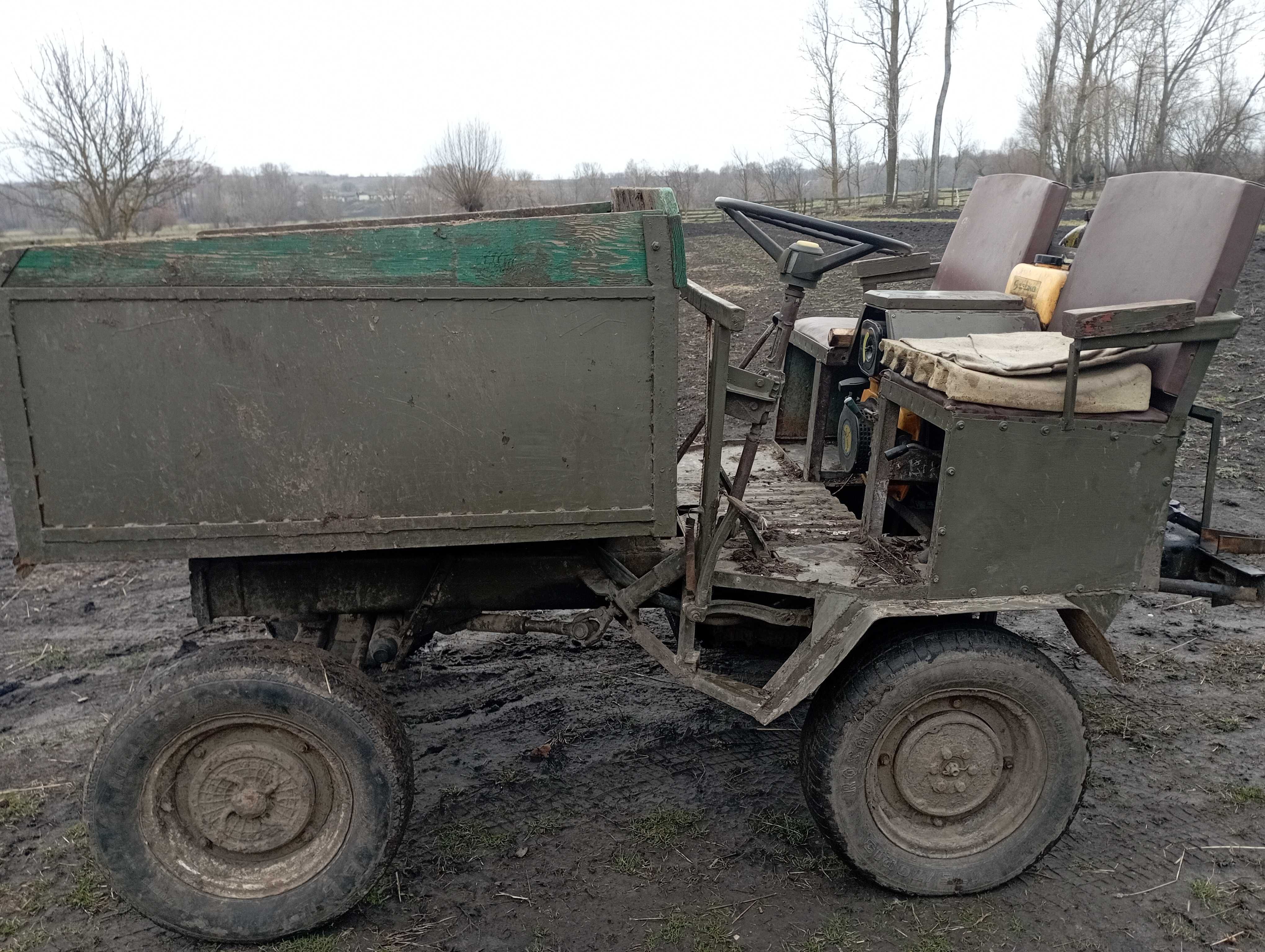 Саморобний універсальний мінітрактор т-16