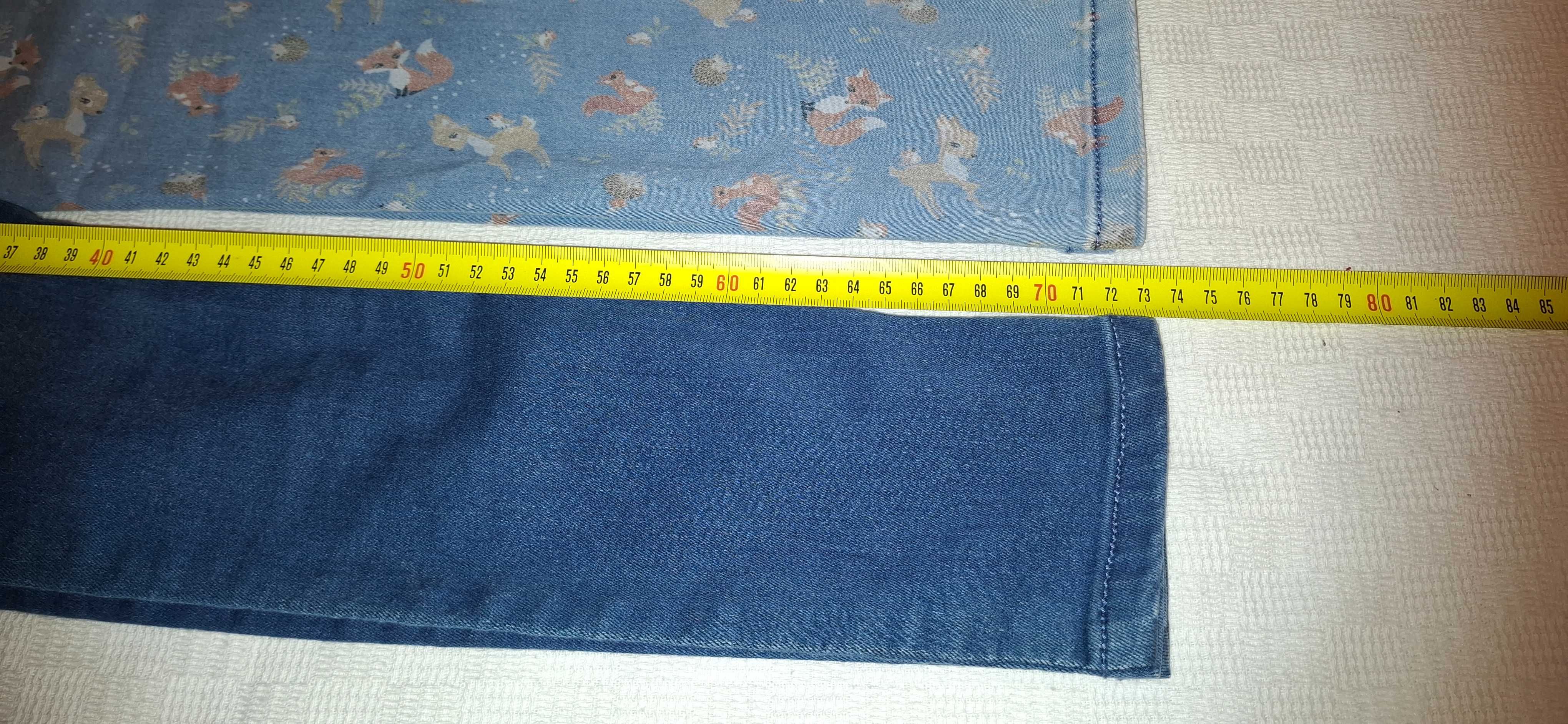 Spodnie dziewczęce 122 cm Takko Fashion 2 pary