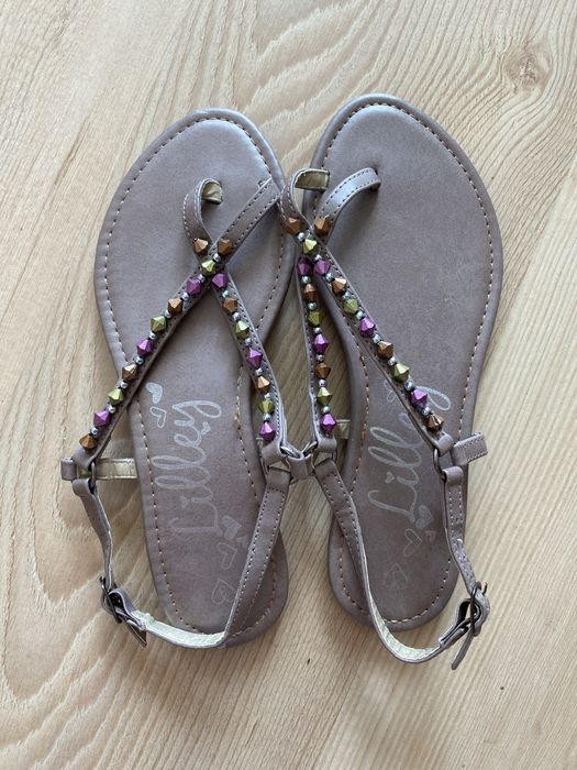 Sandalki 37 stan bardzo dobry japonki