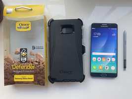 Телефон Samsung galaxy note 5 + otterbox defender